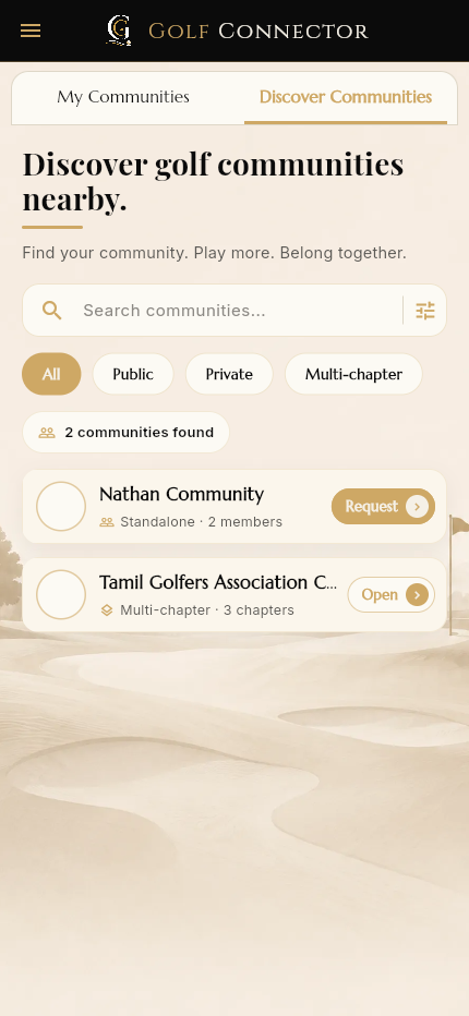 Discover communities